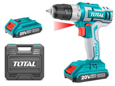 ������������ ��������� TOTAL Industrial, 20 V, 2 x 2.0 Ah Li-Ion, 45 Nm