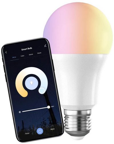����� LED 9W RGBW E27 A60 