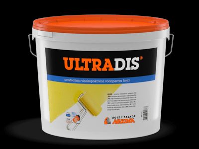 Интериорна водоустойчива боя с висока покривност ULTRADIS