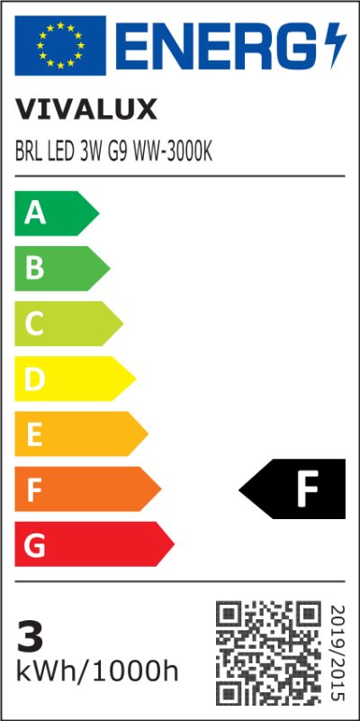 LED ����� BRILA LED ∙ 3W ∙ 330LM ∙ G9 ∙ 4000K