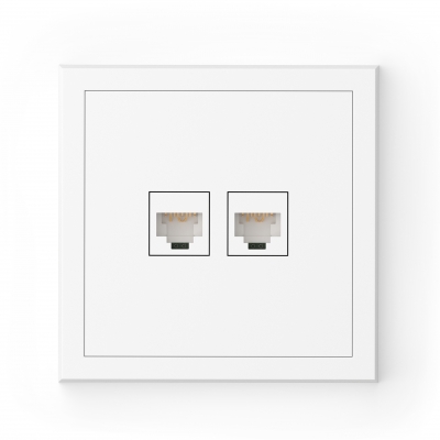  2xRJ45 UTP cat.6     Adria Commel