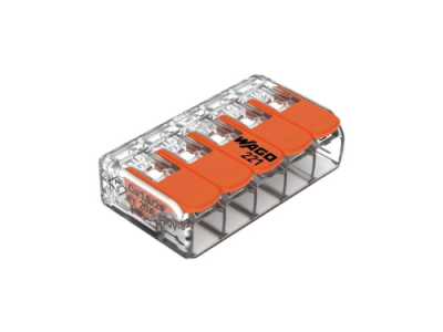  WAGO Compact,      0,2  4 mm² - 5- - Wago Compact 221-415