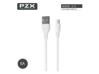  PZX Micro USB  USB S-13 6A 1m