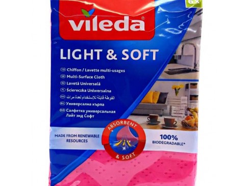 Vileda Multi-Surface Cloth Light & Soft