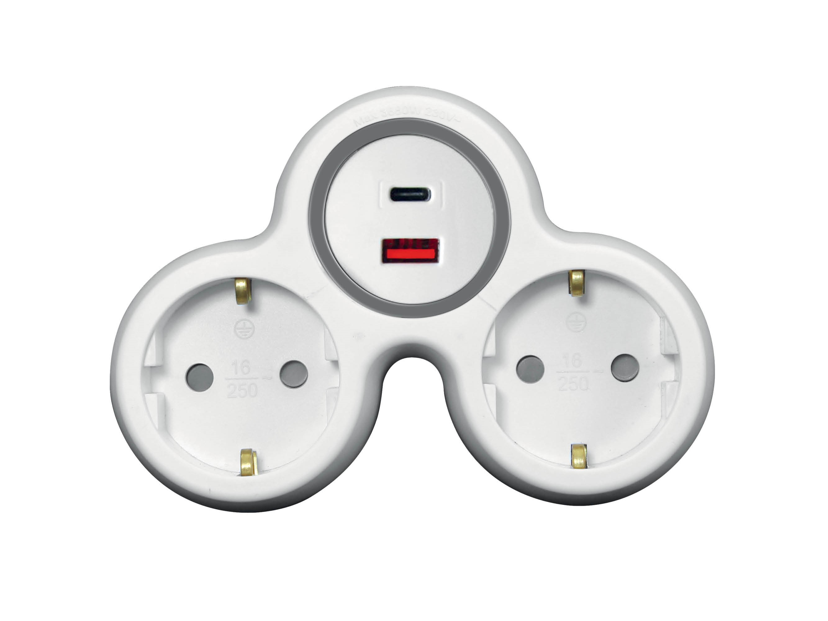     USB A+C 2   Commel