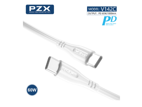  Type C  Type C PZX V142C PD 60W 1m